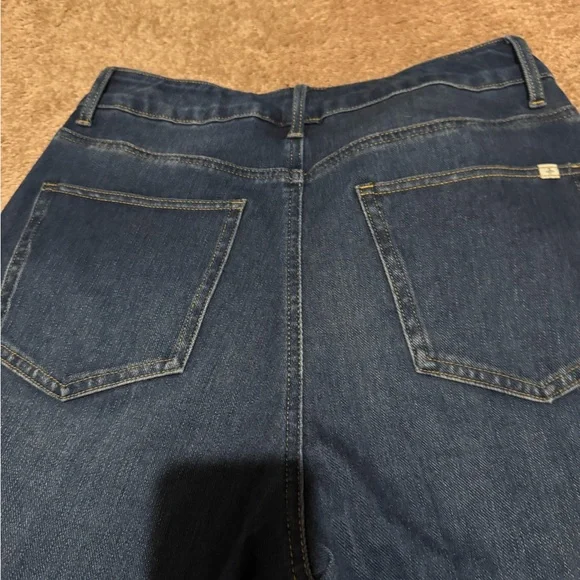 HALARA Women's Boot Cut Jeans - Dark Blue - Picture 6 of 6